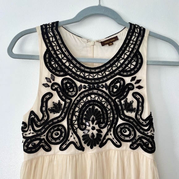 Anthropologie Dresses | Vineet Ball Sleeveless tulle lavish Embroidery & Beading - Picture 7 of 7